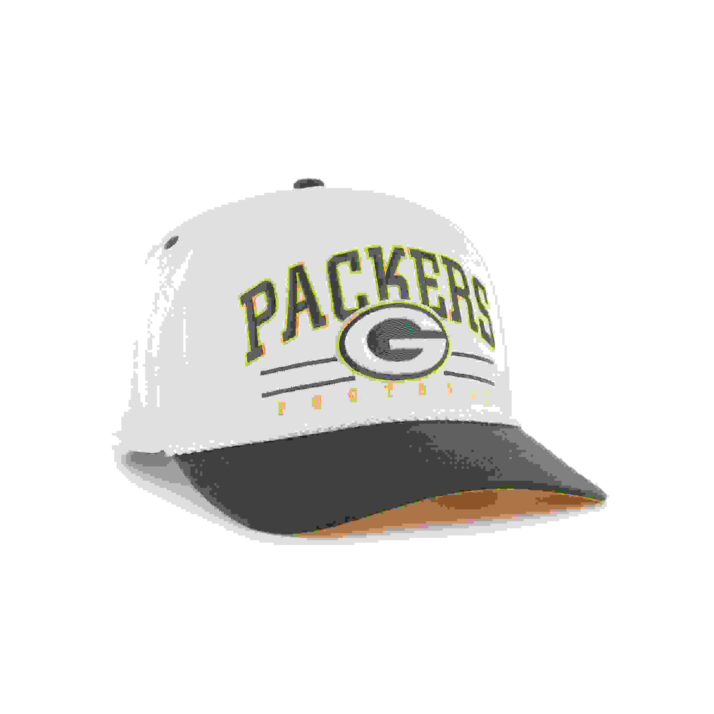 47 Green Bay Packers Roscoe Hitch White Snapback Cap